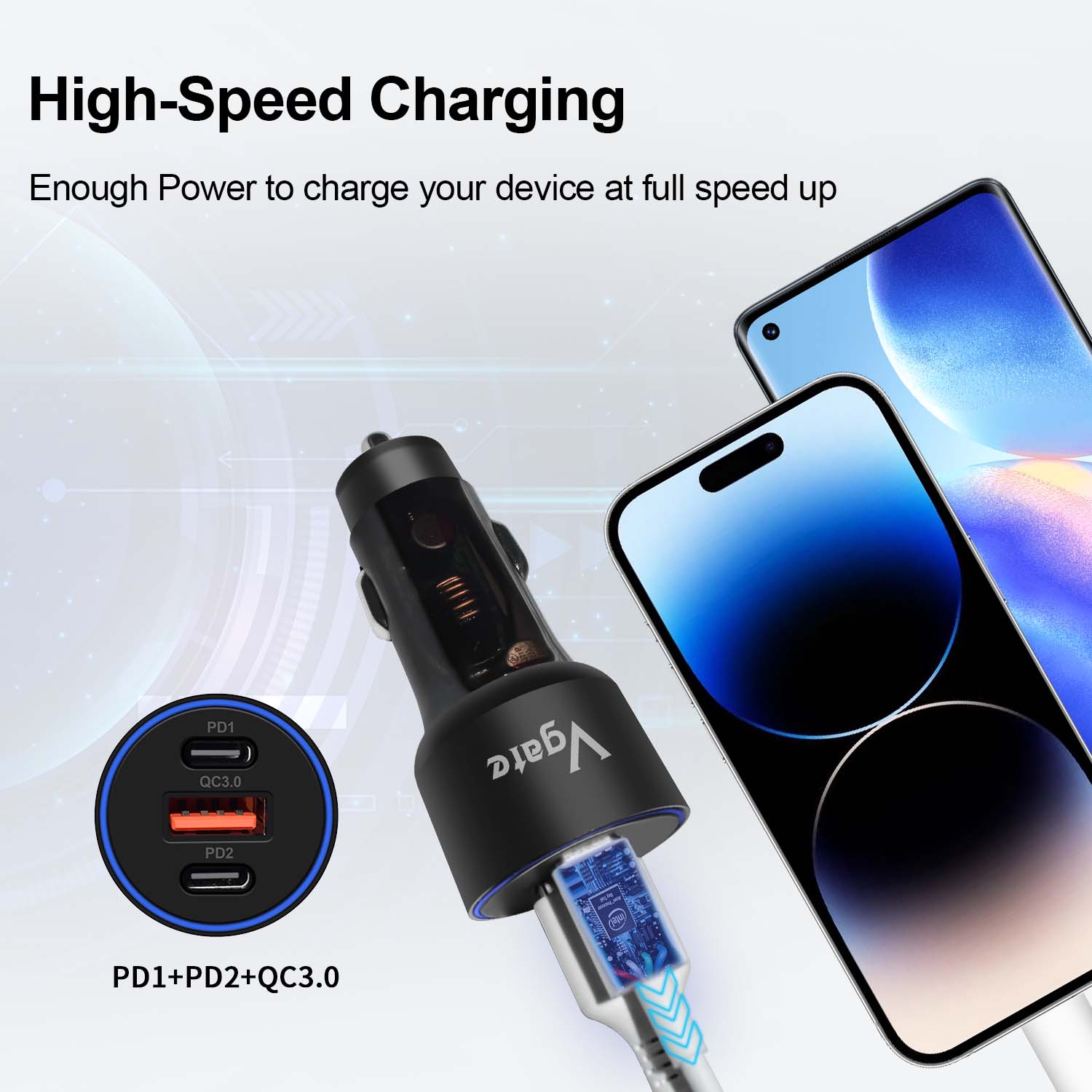Smart Fast Charger 60W(VC 04)
