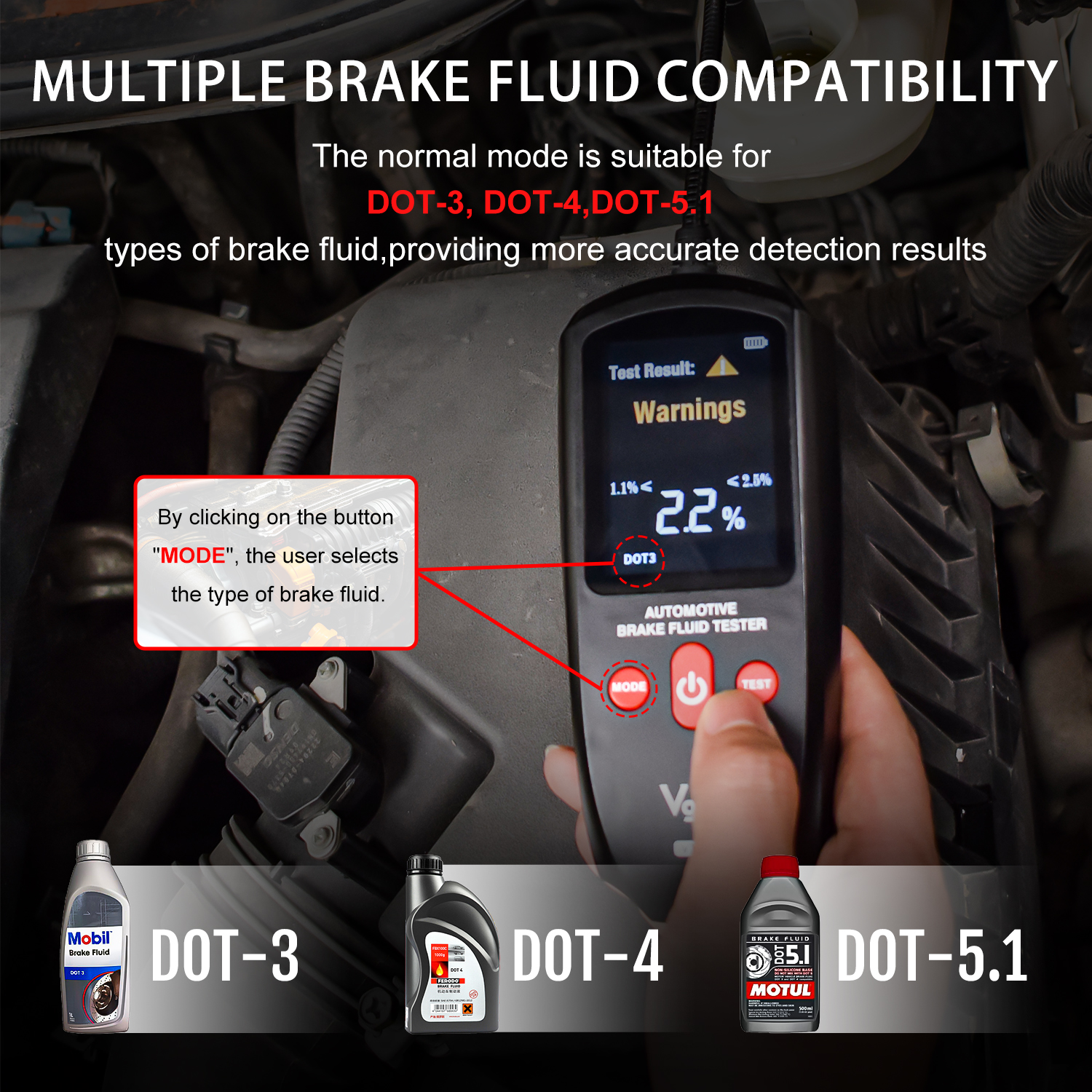 Automotive Brake Fluid Tester(VT300)