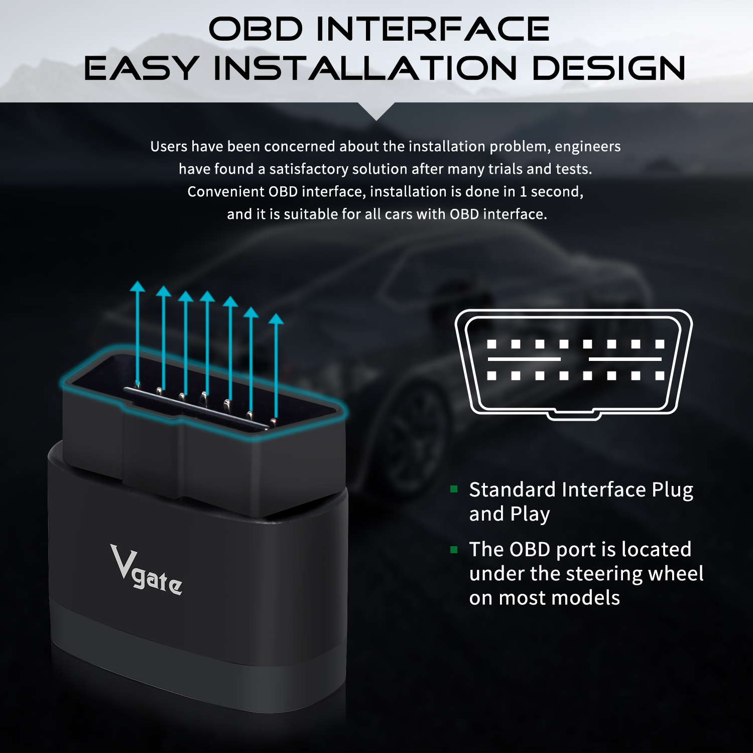 Vgate iCar Pro 2S Bluetooth  iOS/Android/Windows